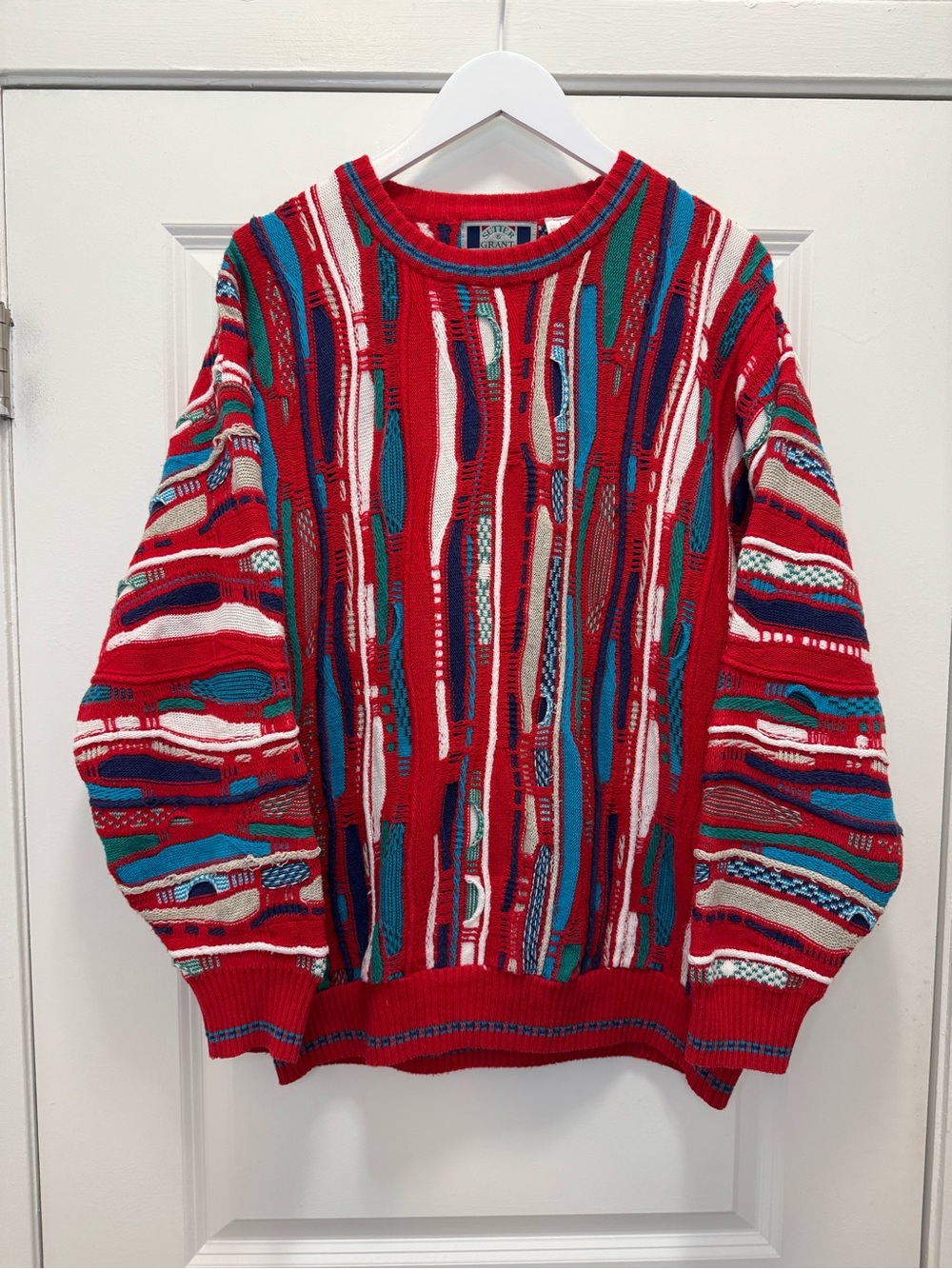 Vintage Sutter & Grant Sweater Coogi Style